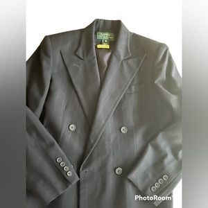 Woman’s vintage Lauren Ralph Lauren 10 petite pinstripe blazer